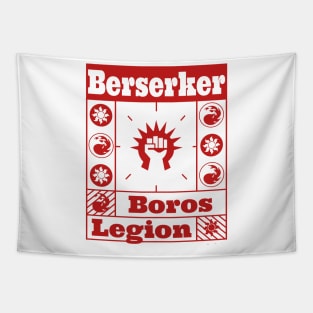 Boros Legion | Berserker | MTG Guild Red on White Design Tapestry