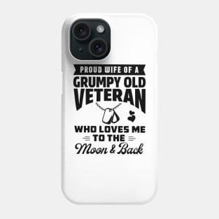 grumpy old veteran Phone Case