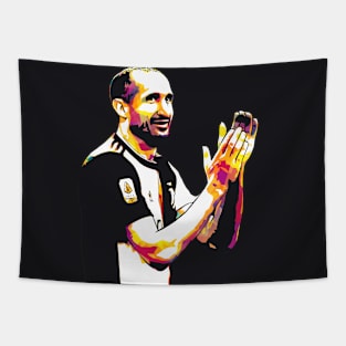 Giorgio Chiellini Pop Art Tapestry