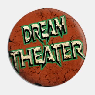 Dream Theater vintage rock Pin