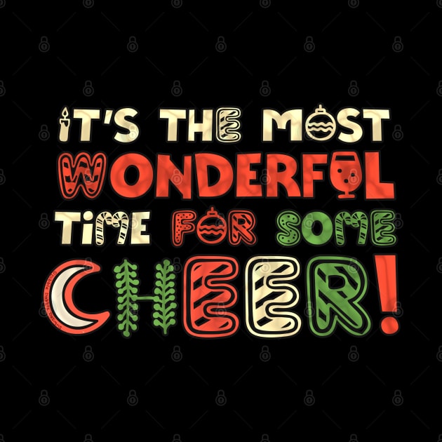 It's the Most Wonderful Time For Some Cheer Christmas by Dibble Dabble Designs