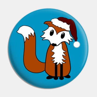 Foxy Christmas Pin