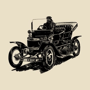 Eric Boys Name Vintage Antique Car T-Shirt