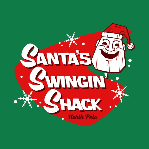 Santa's Swingin' Shack by blairjcampbell