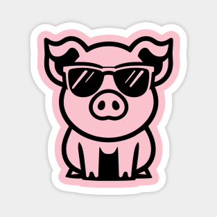 Cool Pig Magnet