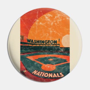 Midcentury Washington Nationals Stadium Pin