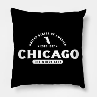 Chicago Zephyr Elegance Pillow