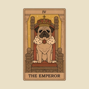 The Emperor - Pugs Tarot T-Shirt