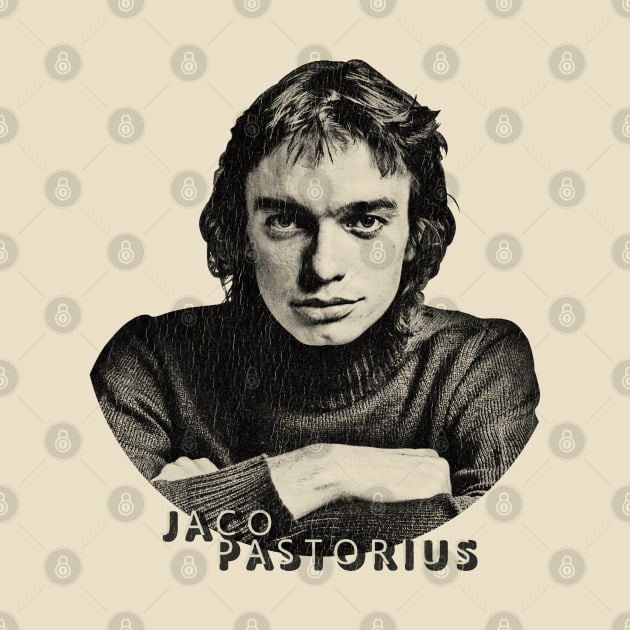 Retro Jaco Pastorius by MuraiKacerStore