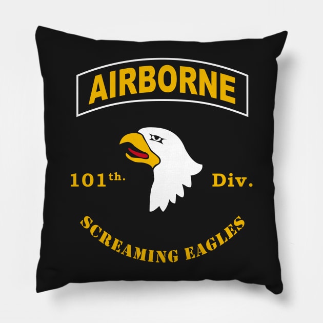 Airborne 101 Pillow by yukiotanaka