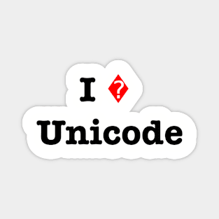 Geek Humor - Unicode Magnet