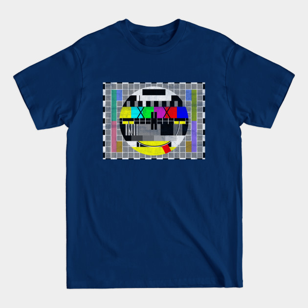 Disover Smiley TV Test Card - Smiley Face - T-Shirt