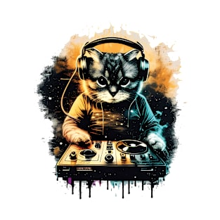 cat musician T-Shirt