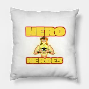 Hero of Heroes - Gold Pillow