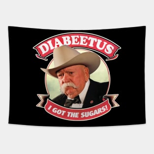 RETRO DIABEETUS I GOT THE SUGARS! Tapestry