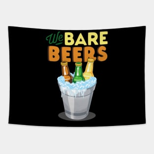 We Bare Beers Tapestry