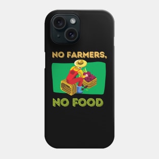 No Farmers, No Food Phone Case