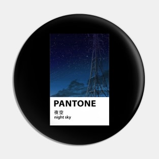 Anime Aesthetic Pantone Pin