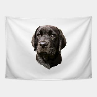 Labrador Retriever Black Puppy Dog Tapestry