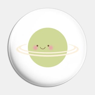 Green Planet Pin