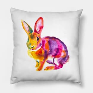 Rainbow Cute Rabbit Pillow