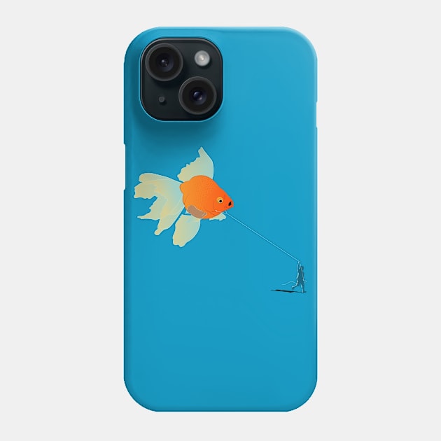My flying fish Phone Case by zilone