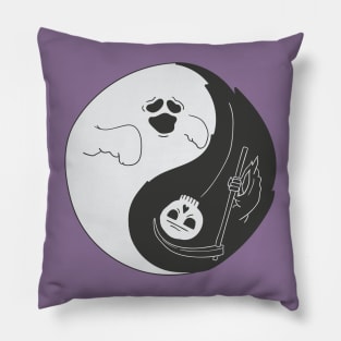 Yin Yang of Death Pillow