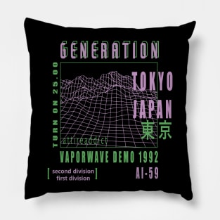 Vaporwave Pillow