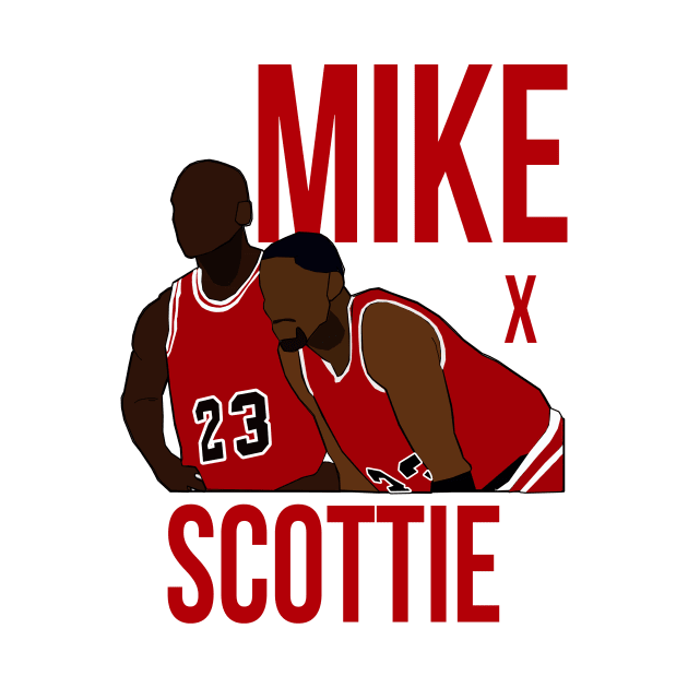 Michael Jordan and Scottie Pippen 'Mike x Scottie' - Chicago Bulls by xavierjfong