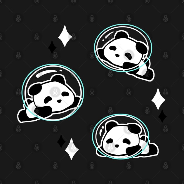 Space Pandas by Sonoyang