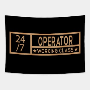 Operator Tittle Job Tapestry