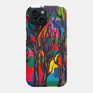 Abstract Forest Phone Case