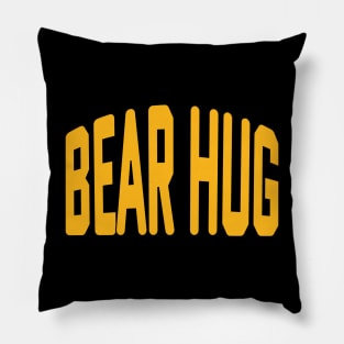 bear hug boston Pillow