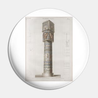 Egyptian column plane Pin