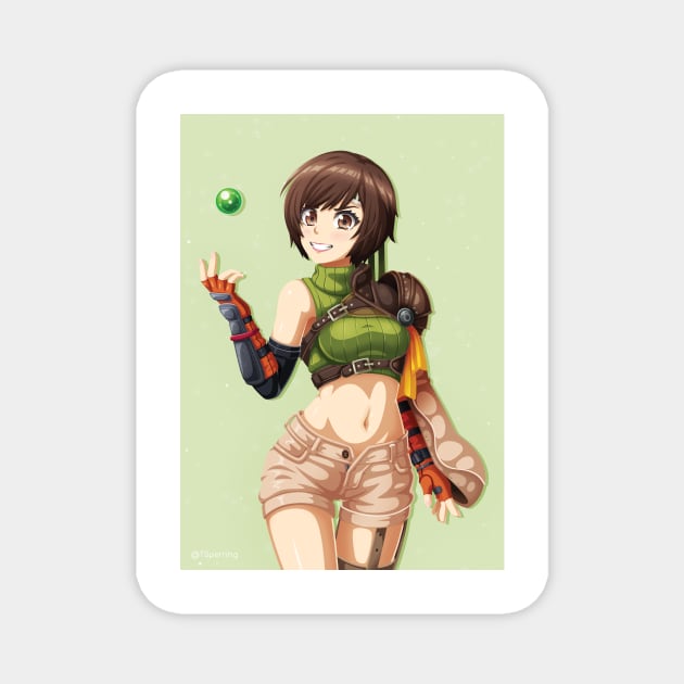 Yuffie Magnet by TSperring