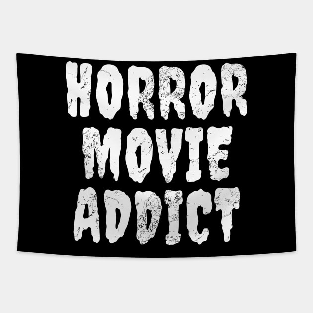 Horror Movie Addict Tapestry by LunaMay