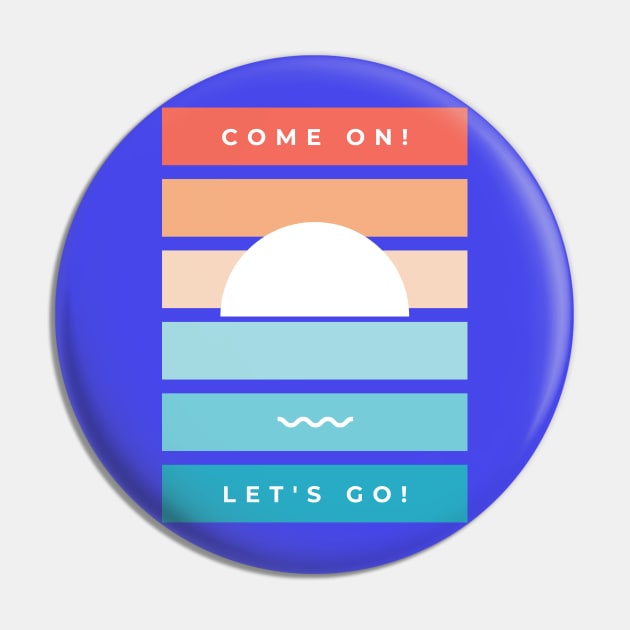 Perfect Beach Pin by attire zone