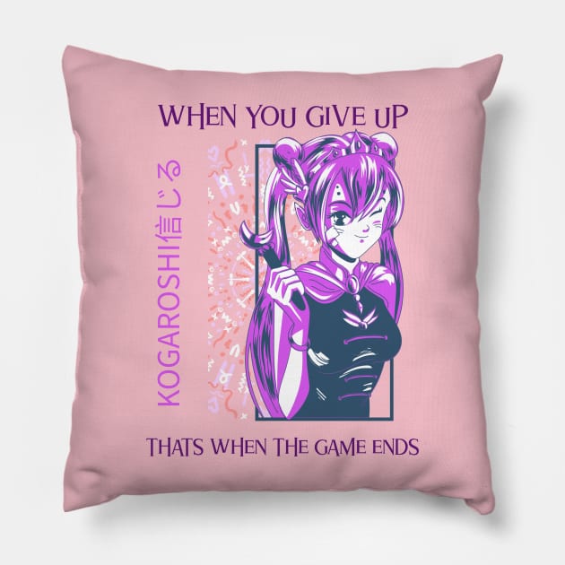 That's When The Game Ends Pillow by Bootylicious