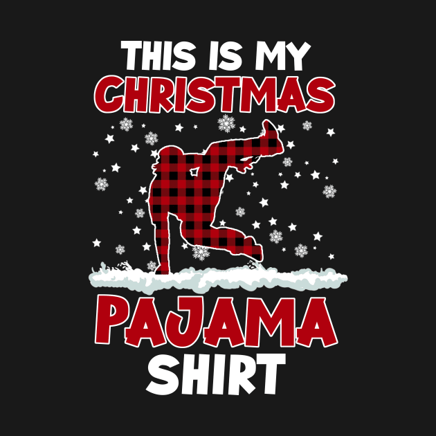 Buffalo Red Plaid Parkour This Is My Christmas Pajama by Sincu