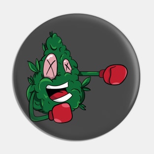 Heavy Weight Champ Weed Nug Pin