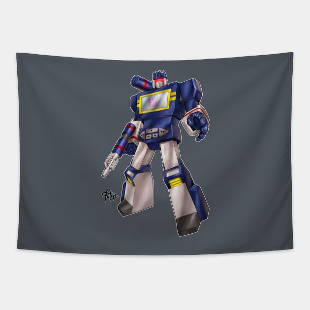 Soundwave Tapestry by Fetch