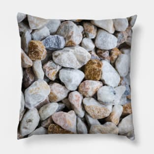 Rocks on the beach Pillow