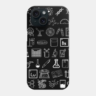 Science Themed Pattern Phone Case