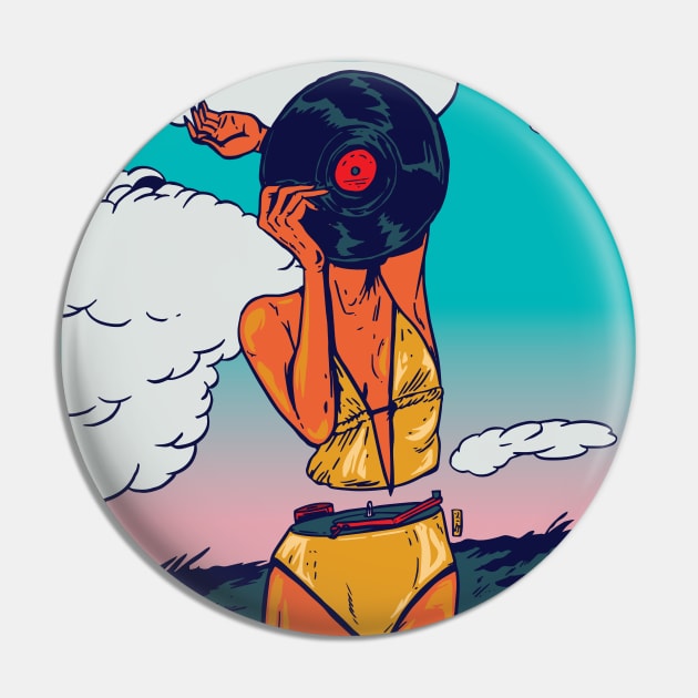 Summer Music Pin by Thomcat23