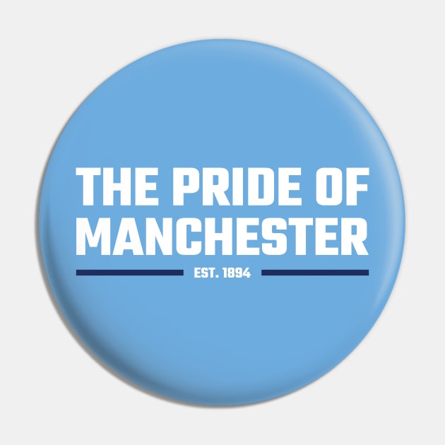 The Pride of Manchester Pin by Footscore