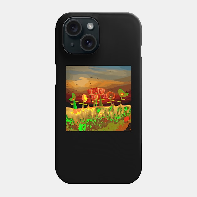 Fantastic Garden of Magic Tulips Phone Case by Dauri_Diogo