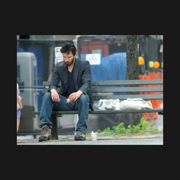 Sad Keanu Reeves by foozler