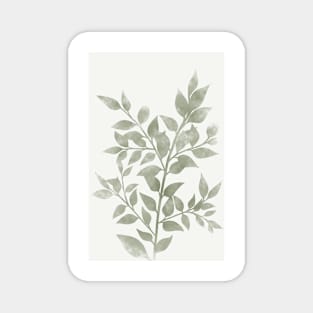 Plant Silhouette 2 Magnet