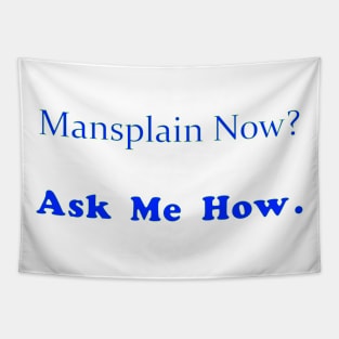 mansplain Tapestry