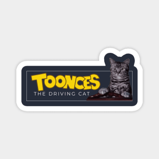 Toonces the Driving Cat Magnet